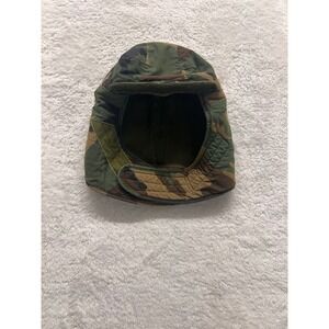 US Army Cold Weather Insulating Helmet Liner Cap‎ Woodland Camouflage Sz 7 1/4